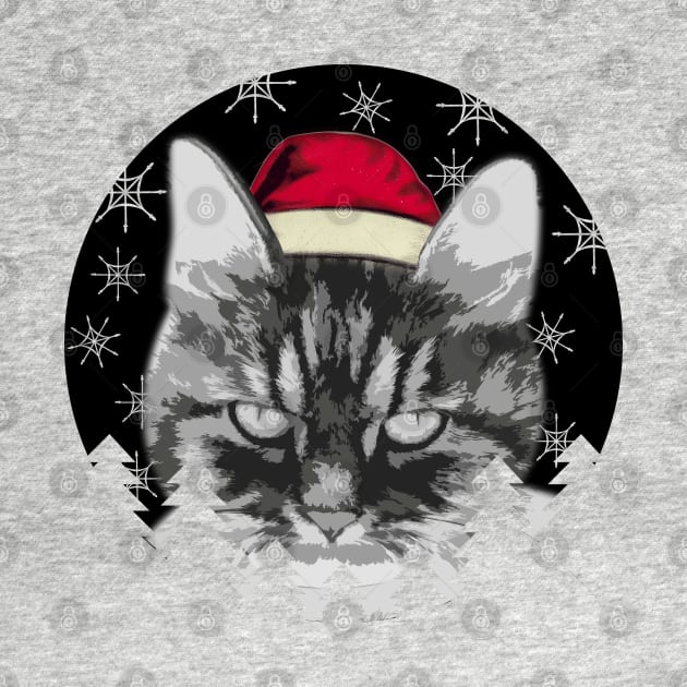 Vintage Christmas Cat: A Meow-rry Horror Holiday by Fun Funky Designs